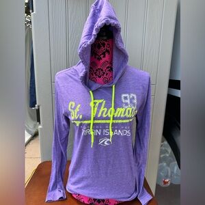 St Thomas Virgin Islands Thin hoodie Size Small